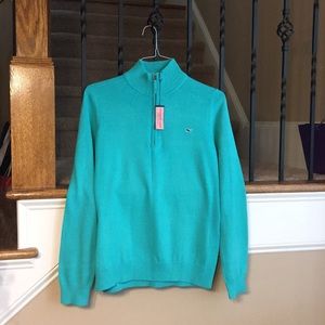 W Vineyard Vines 1/4 zip long sleeve